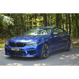 Накладки сплиттеры на пороги на BMW M5 F90